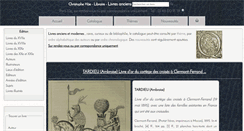 Desktop Screenshot of bibliographique.com